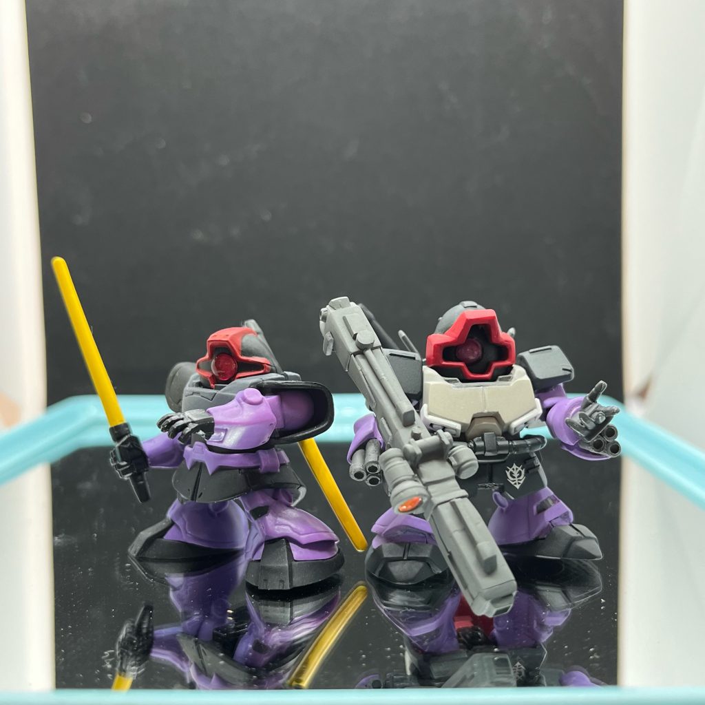 ベースのドムとパシャリ