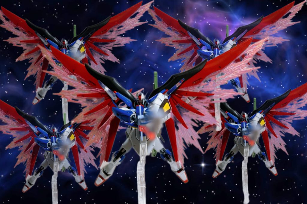 映画を観てからデスティニーがめちゃめちゃ好きになりました！！ブラックナイツを圧倒する強さに惚れました🫨🫨