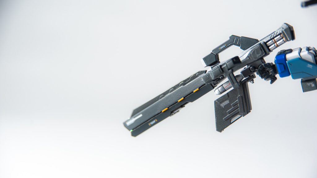 ライフルは銃身を大型化+グレネードマガジン増設