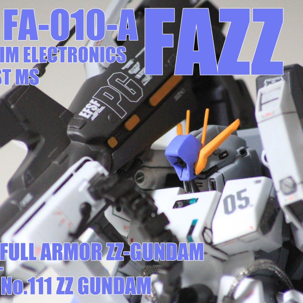 1/144 FAZZ [改HGUC ZZ]｜@TAKAHiCo_さんのガンプラ作品｜GUNSTA（ガンスタ）