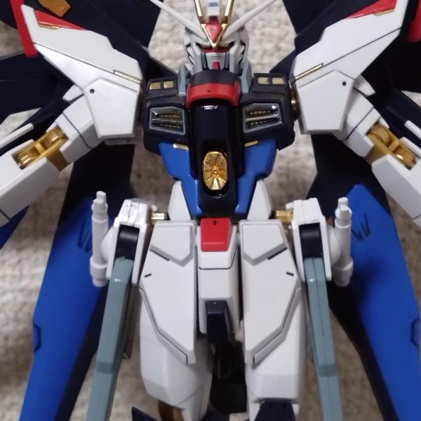 やっとガンプラ本体の作成が終わり、明日か明後日に届くであろう光の翼を待つのみ。来たら通常投稿します。（2枚目）