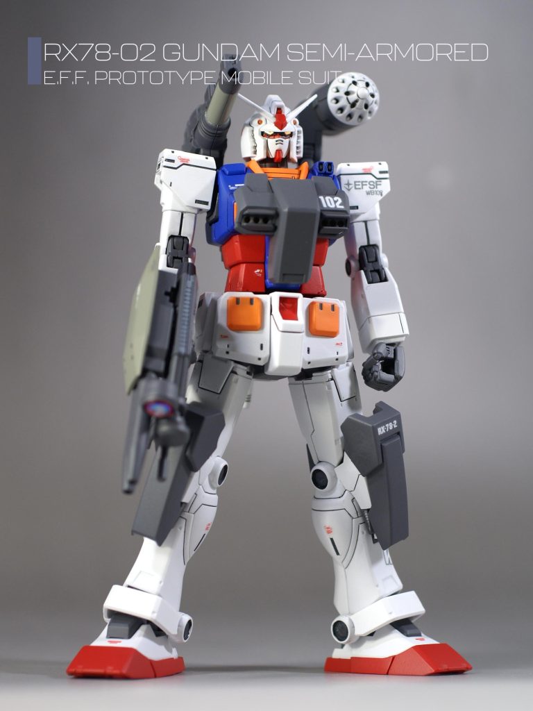 HG1/144 ガンダム セミアーマード　　（オリジン版）