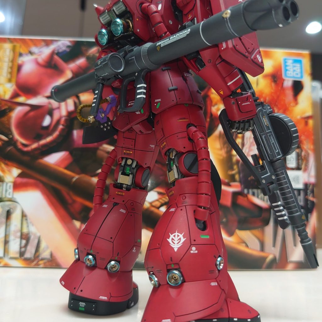 MG 1/100 MS-06S シャア専用ザク Ver.2.0｜yuuchannさんのガンプラ作品｜GUNSTA（ガンスタ）