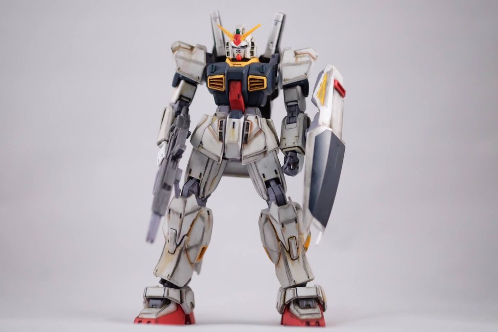 HGUC ガンダムMk-II(A.E.U.G.) ウェザリング仕様