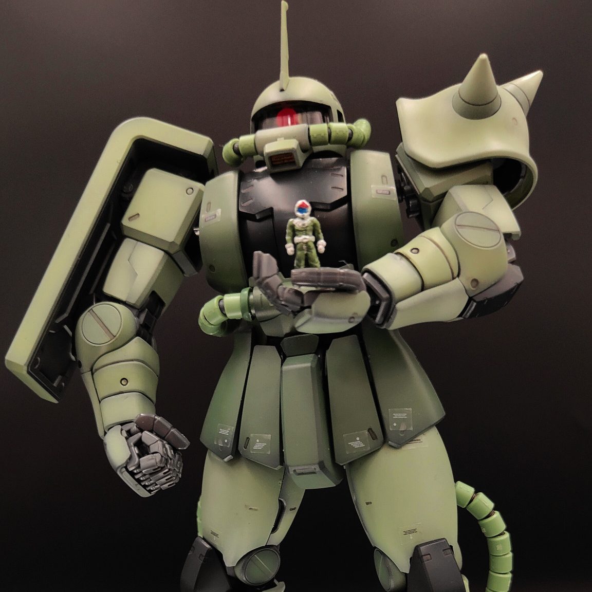 量産型ザク Ver1.0｜@takasenmさんのガンプラ作品｜GUNSTA（ガンスタ）