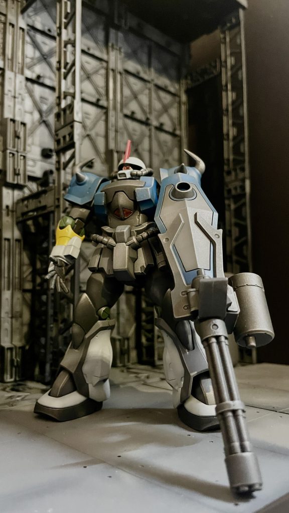 HGグフカスタム（ジオング風カラー）｜ゆうしゃさんのガンプラ作品 