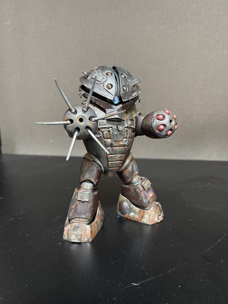 HGアッガイ錆感–4枚目/制作者：しょっぺ