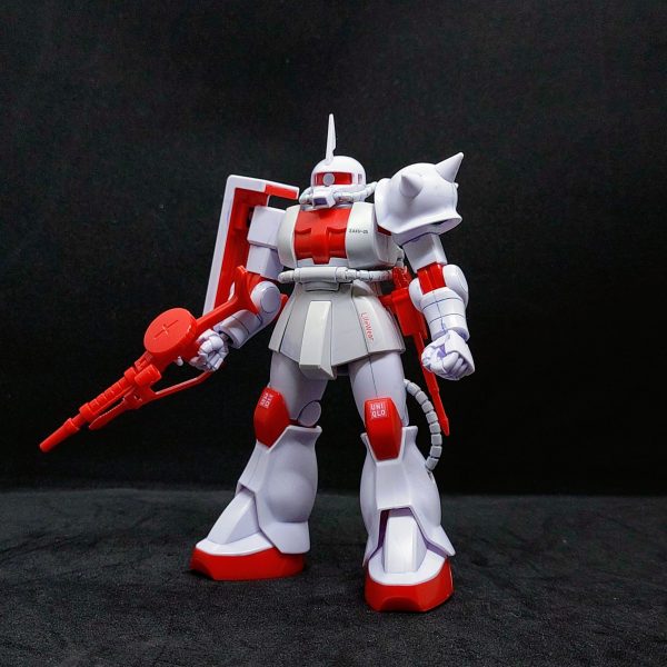 HG ザクⅡ ユニクロカラー レビュー : おもちゃの巣（玩具レビュー）
