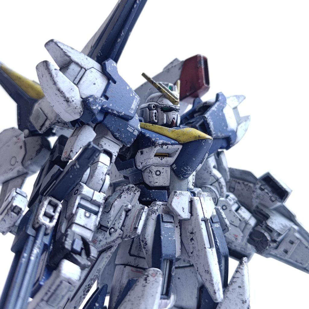 HG V2アサルトバスターガンダム(改修+全塗装)完成品