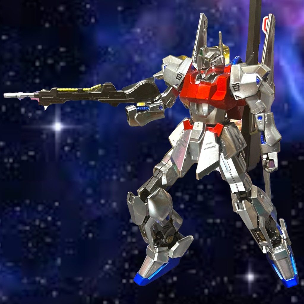超合金百式【type silver】｜瑞稀比呂さんのガンプラ作品
