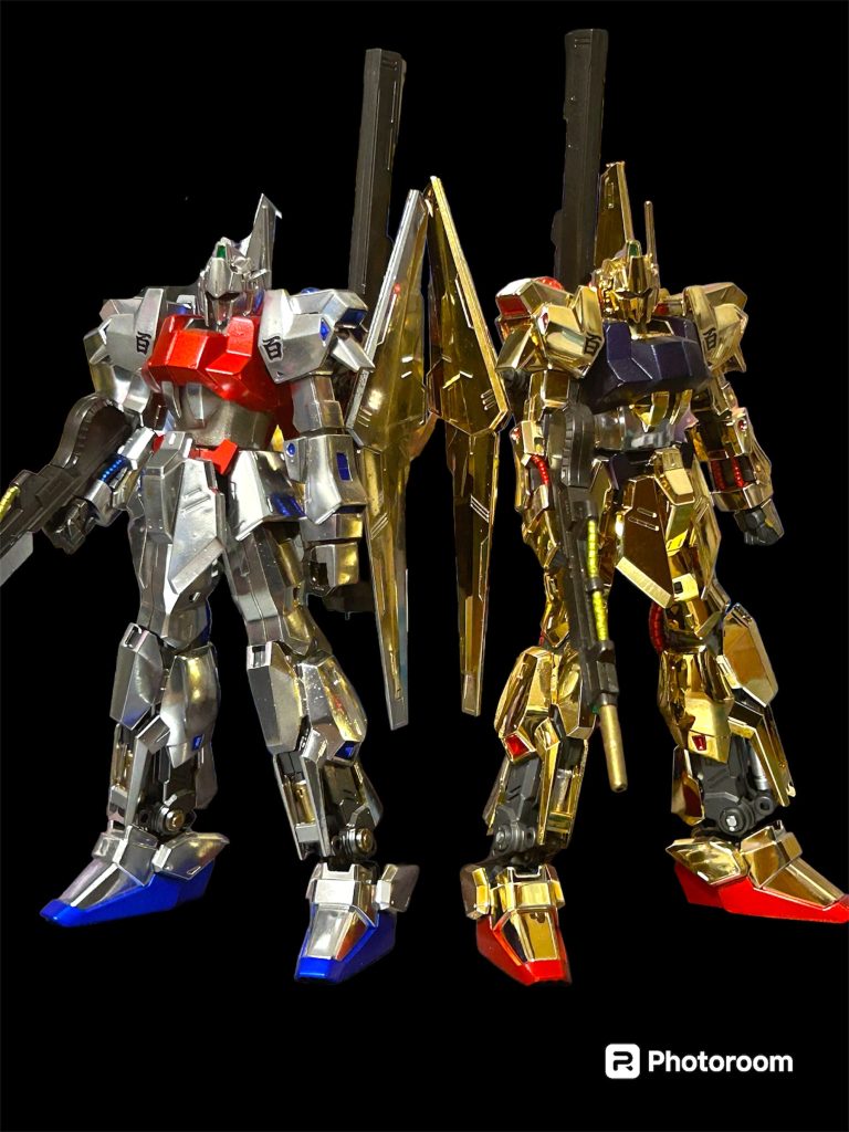 超合金百式【type silver】｜瑞稀比呂さんのガンプラ作品