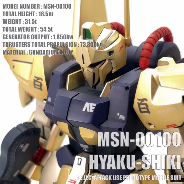 HGUC 百式（旧グリプス戦役セット）