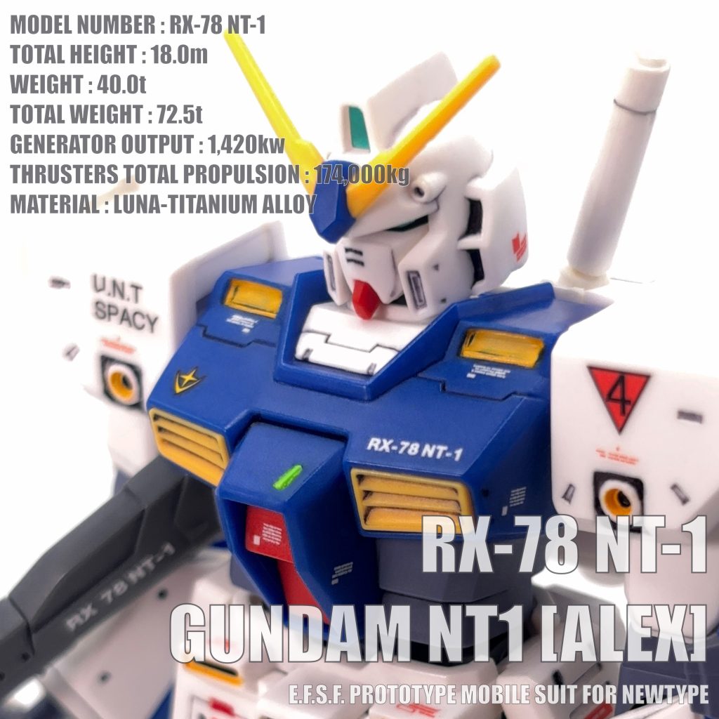 HGUC ガンダム NT-1