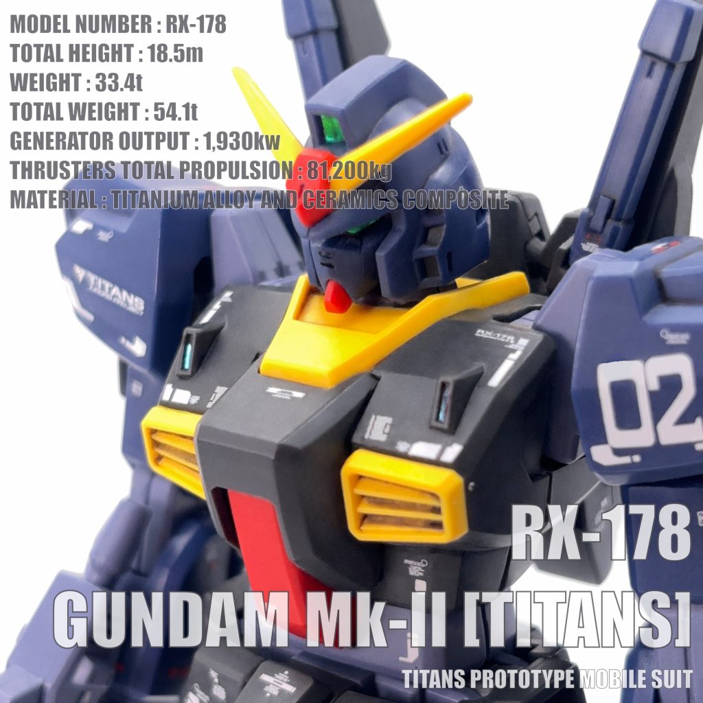 HGUC ガンダムMk-Ⅱ（ティターンズ仕様）