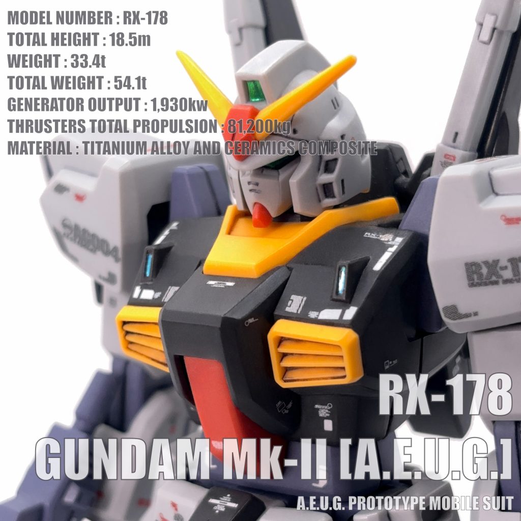 HGUC ガンダムMk-Ⅱ（エゥーゴ仕様）（旧グリプス戦役セット）