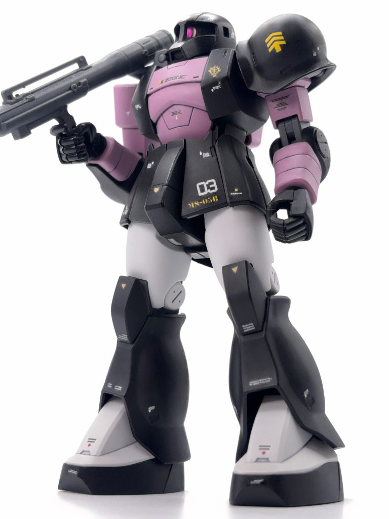 HGUC ザクI（黒い三連星仕様）–2枚目/制作者：ハヤマオ