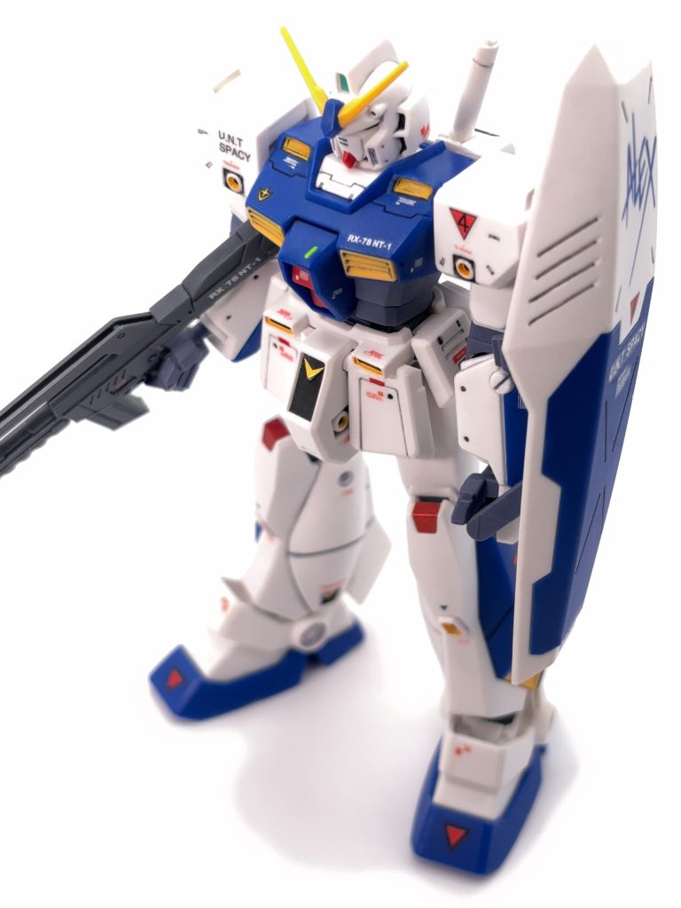 HGUC ガンダム NT-1–3枚目/制作者：ハヤマオ