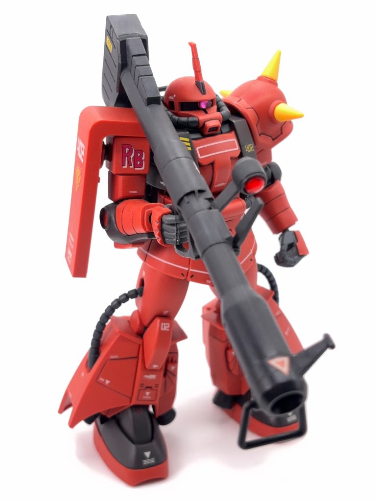 HGUC ジョニー・ライデン専用ザク–4枚目/制作者：ハヤマオ