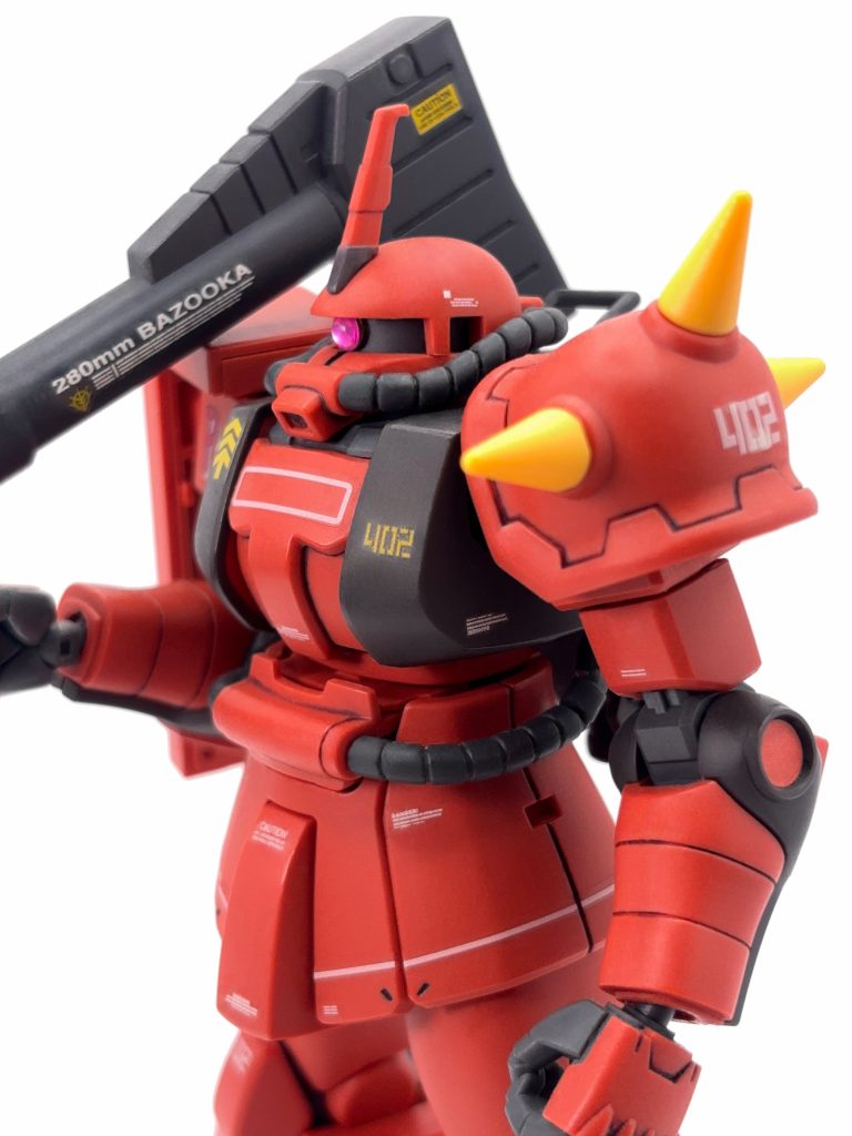 HGUC ジョニー・ライデン専用ザク–5枚目/制作者：ハヤマオ