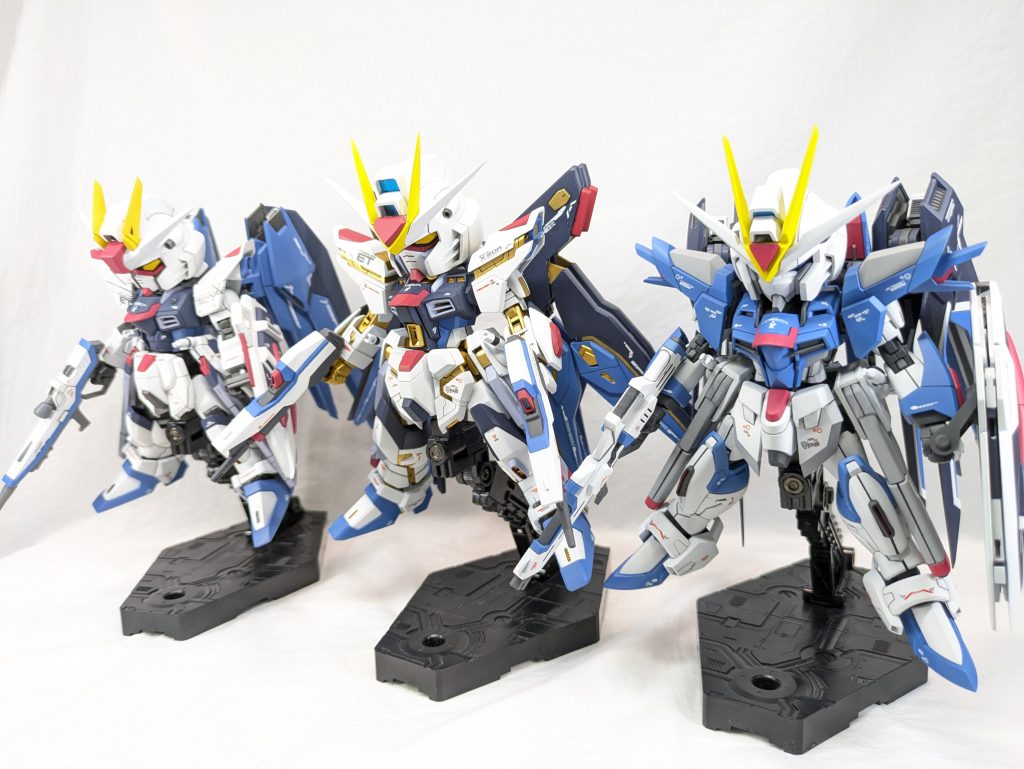 最後にうちのフリーダム達との並びを