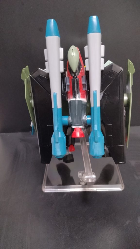 フォビドゥンのバックパックにレイダーとカラミティの装備を合体させるのが1番難しかったです。(変形やら武装の干渉避けとかでw)