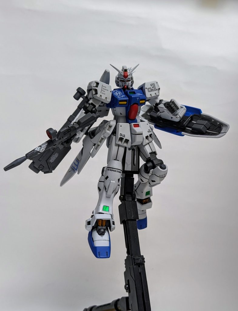 古いキットなので可動はあまり良くはないですがカッコ良いです。