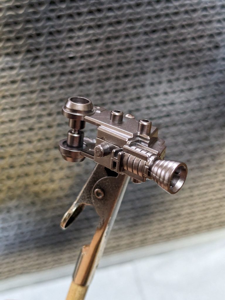 ガンダムマーカーのガンメタリックほんとに感動した