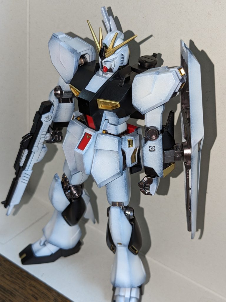 νガンダム　黒立ち上げ塗装–5枚目/制作者：わったー