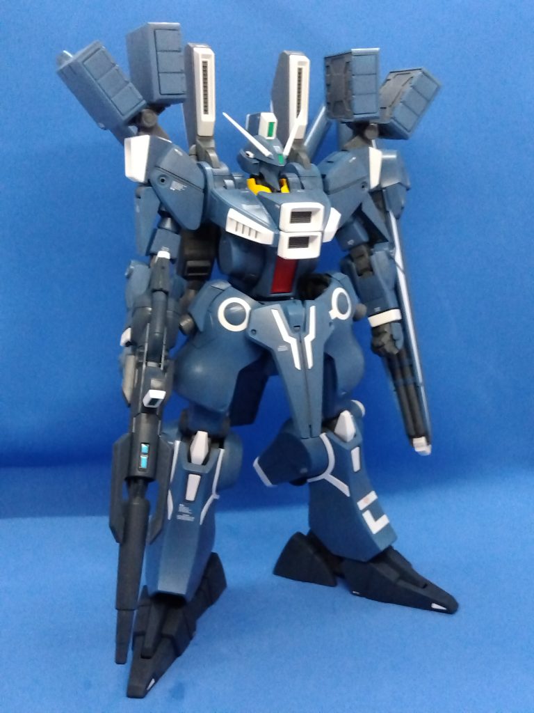 あの作例に近いアングルから。デカールもオマージュした位置を中心に。