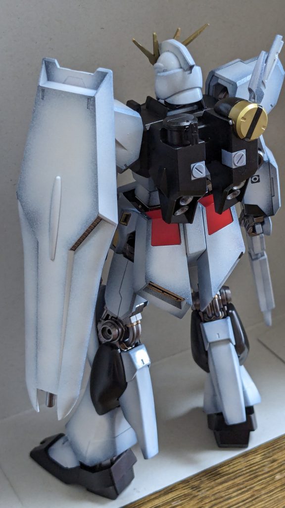 νガンダム　黒立ち上げ塗装–3枚目/制作者：わったー