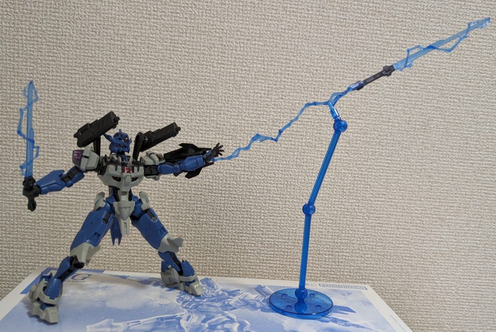 左手からも投擲w