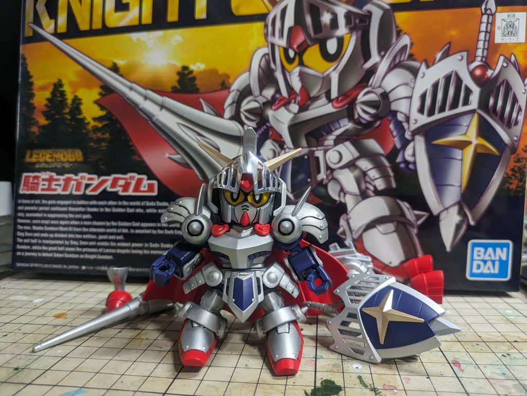 ナイトガンダム–3枚目/制作者：LED