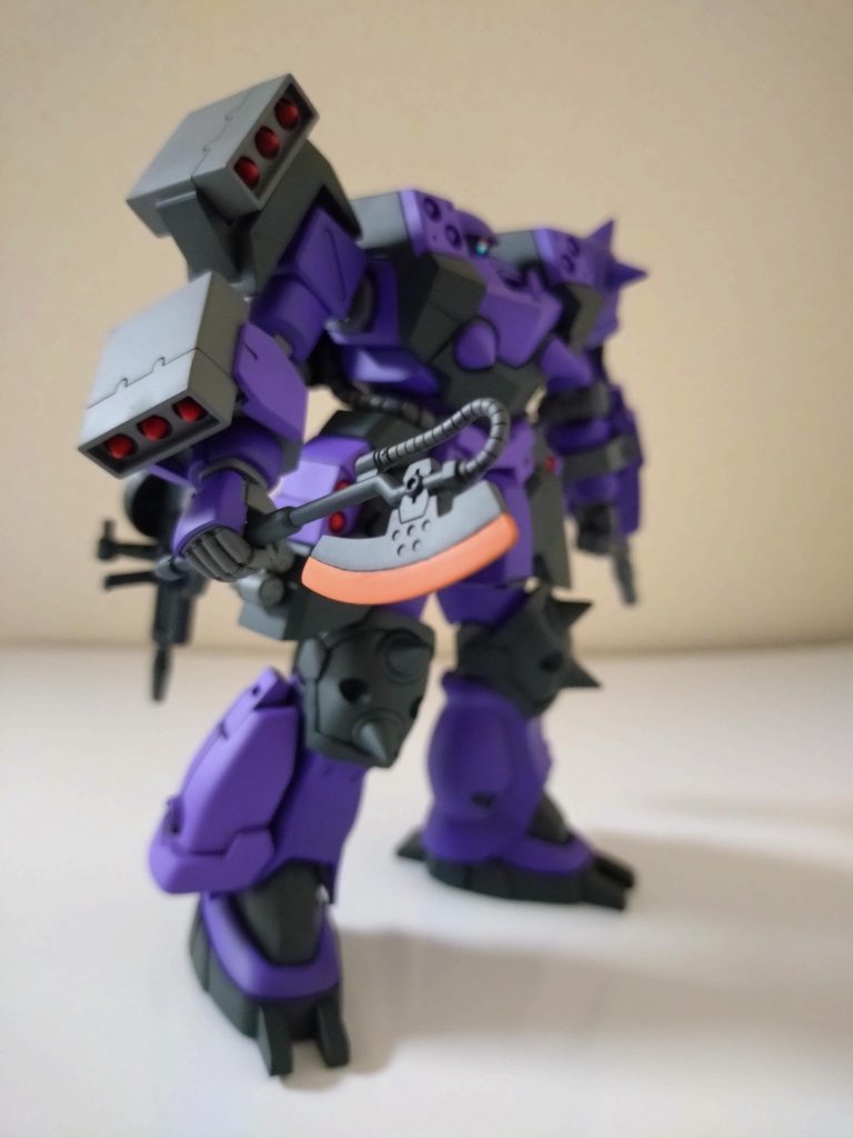 ヒートホークも塗り分けしました