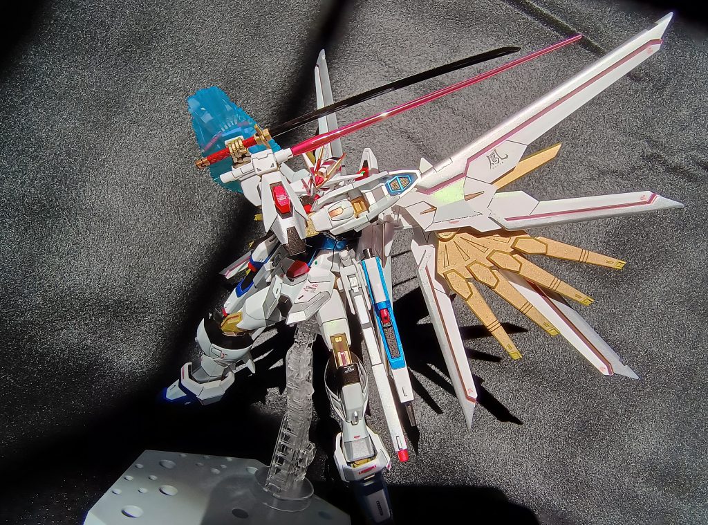 太陽光。パールが輝いてます!