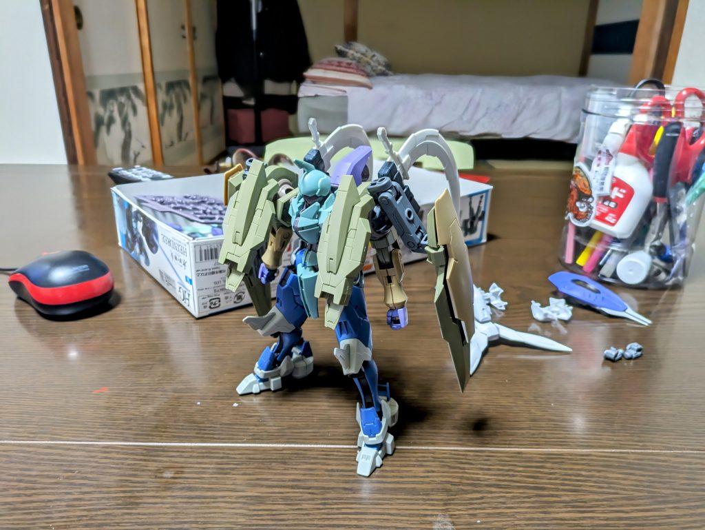 ミキシング途中…