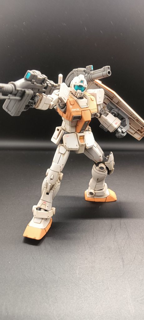 組み立て後、ウェザリングカラーで汚し、リアルタッチマーカーで錆垂れを入れました。もっと汚そうかと思いましたが、今回はシンプルに軽めの汚しにしてます😊