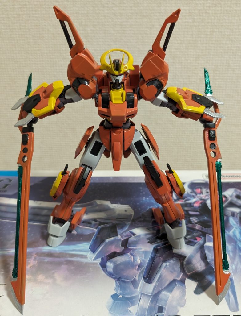 そして二刀流の構え！！