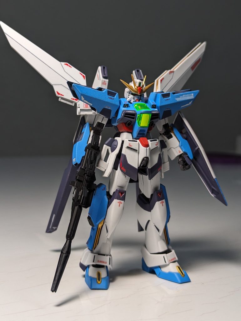 ビームライフルは銃身を紛失したため某高出力ライフルを拝借しています