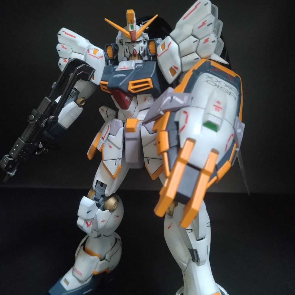 特に何もせずに、軽めのグラデーション塗装です！