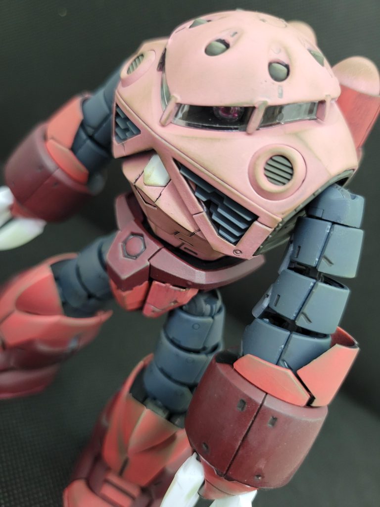 キット自体はそのままで筆塗り塗装とエッジ部分に軽く汚しを入れました。その後につや消しコートをしています。