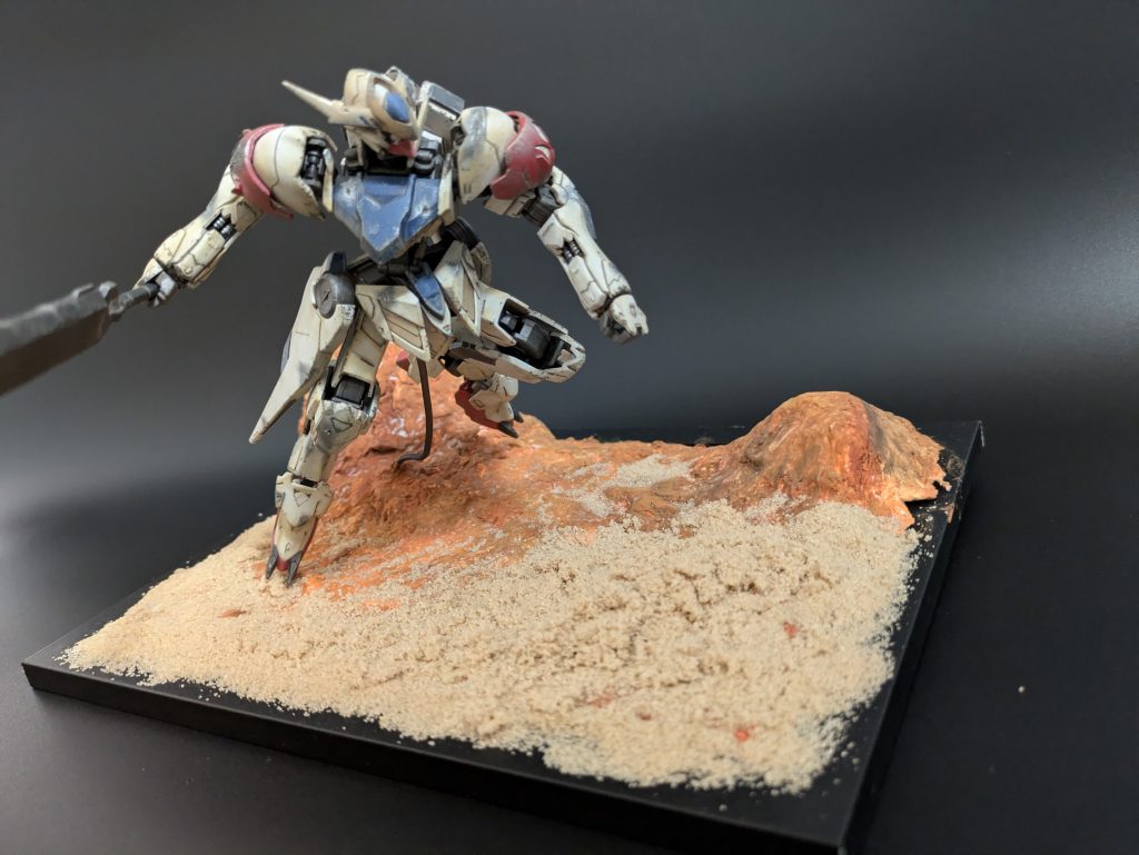 もう少しジオラマに陰影があるほうがよかったかも