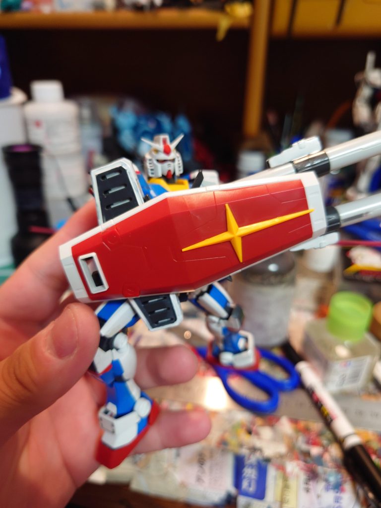 RGガンダム　チームブライトカラー–3枚目/制作者：シラホコ大佐