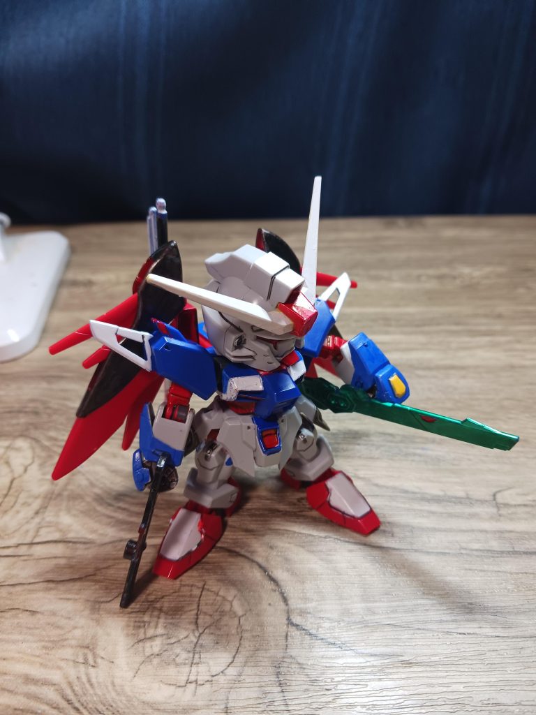 ビーム砲はメタグリーンで塗装しました。