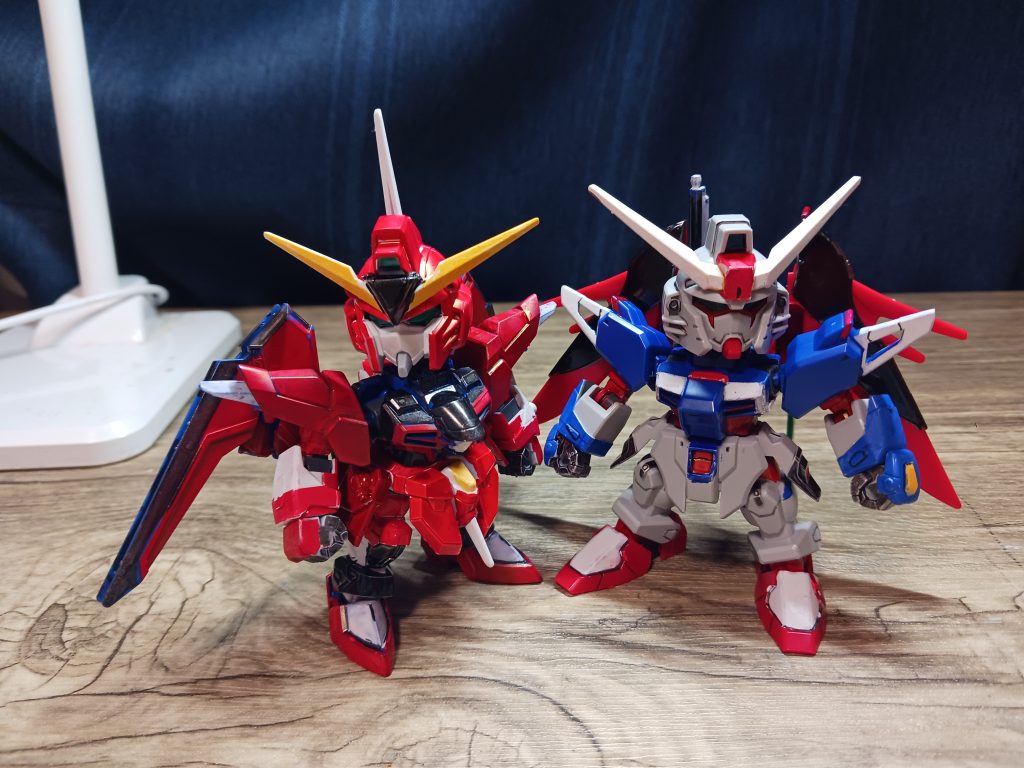 デスティニーとの組み合わせは最高である(アスランとシンの仲は最悪である)