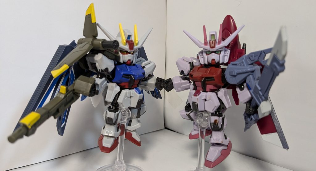 先日作成した、兄弟機イモータルルージュと一緒