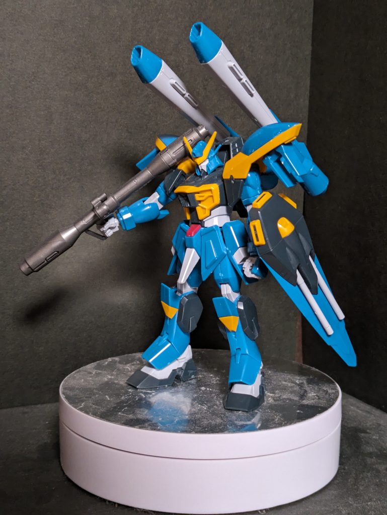 素組み。３体の中で一番出来が良いと感じました。