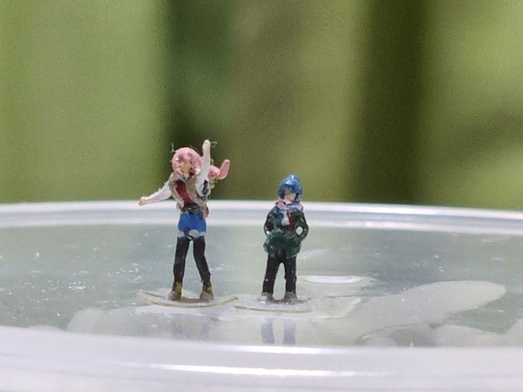 ちっちゃいなでしこちゃんとリンちゃんマフラーの塗り分けが奇跡的に上手くいったことにより投稿することが出来るのだ！