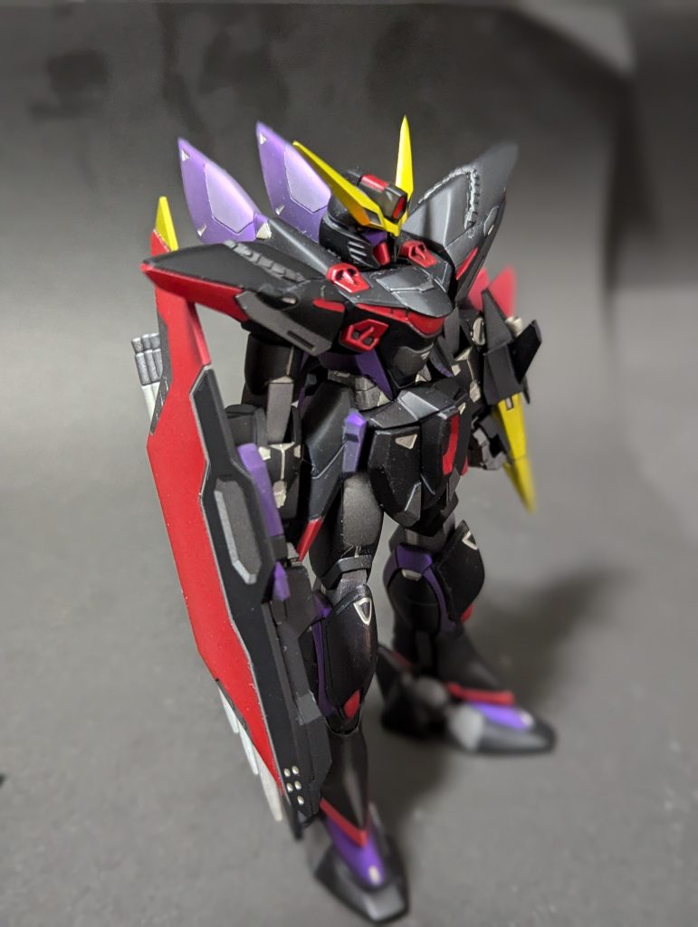 これ以上、情報量増やすのも違うような気がしたので、デカールはなし。