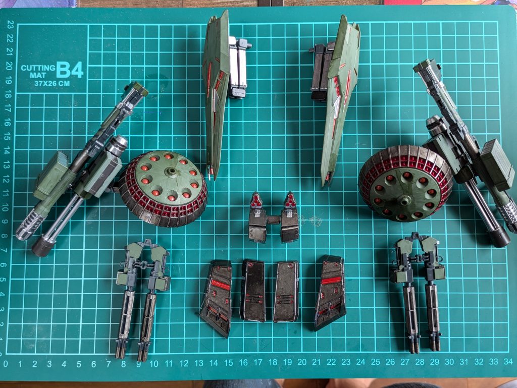 追加装甲ヴァリュアブルポッドとパワードアームズパワーダーのアームを組み合わせたもの