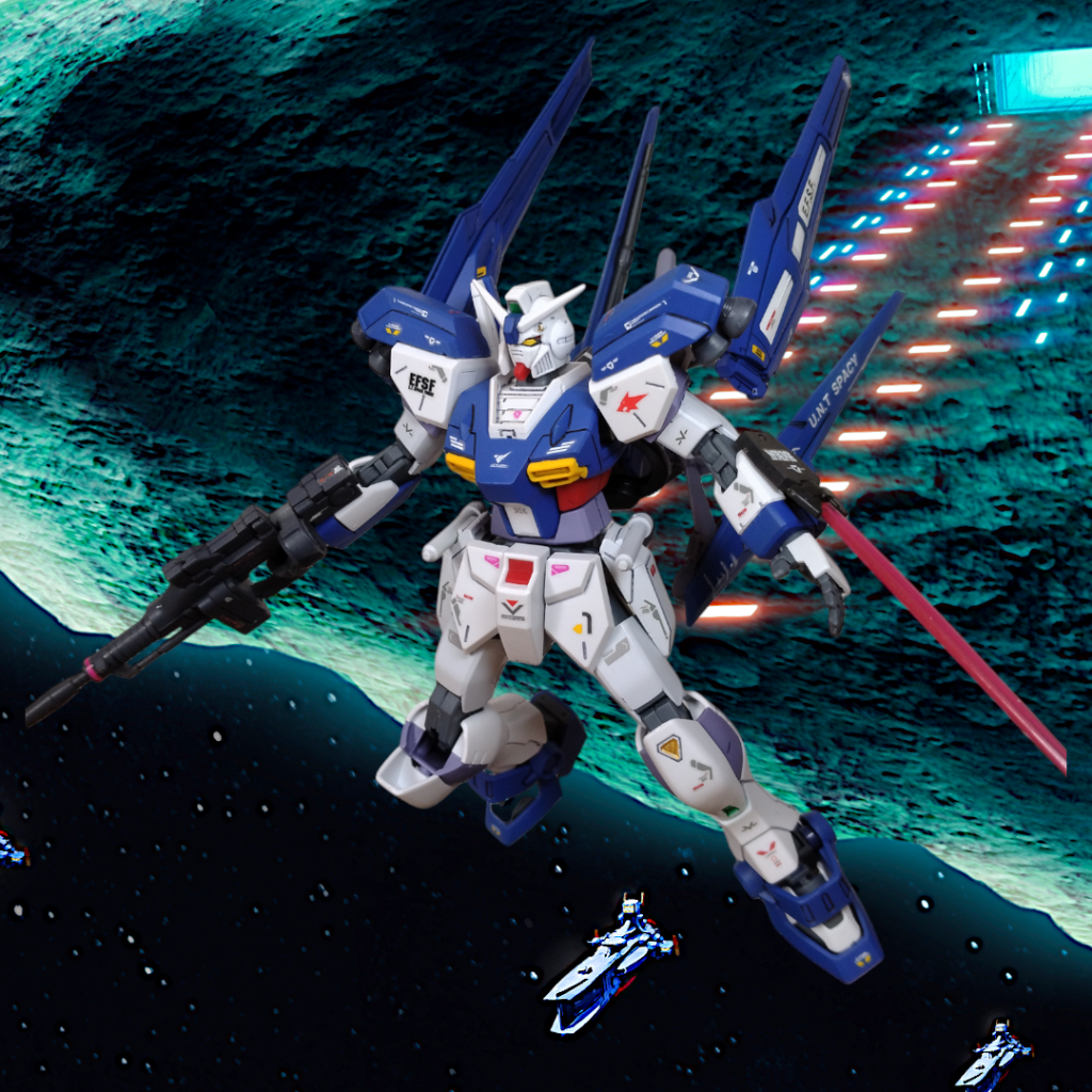 バックパックのボリュームUPで一年戦争っていうより、ビルド系みたいな感じもあります